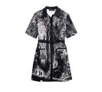 Desigual Vestido camisero negro / blanco 40 negro / blanco