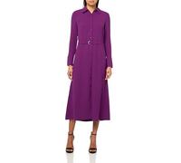 Desigual Vestido de Manga Larga para Mujer, Rojo, L