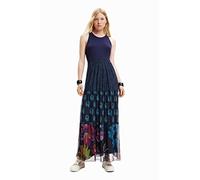 Desigual Vest_Dudas 5000 Vestido, Azul, M Mujeres