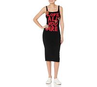 Desigual Vest_Love 2000 Vestido, Negro, M Mujeres