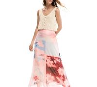 Desigual Vestido de Tirantes de la colección Mujer, Rosa, L