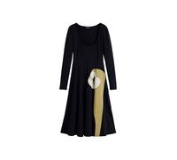 Desigual Vestido ecru / mostaza / negro 42 ecru / mostaza / negro