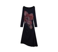 Desigual Vestido granadina / negro / blanco cáscara de huevo 40 granadina / negro / blanco cáscara de huevo