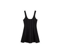 Desigual Vestido gris / negro 42 gris / negro