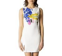 Desigual Vestido informal para mujer., Blanco, XL