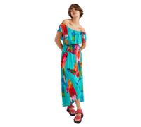 Desigual Vestido informal para mujer, verde, XS