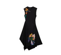 Desigual Vestido lila / naranja / negro 36 lila / naranja / negro
