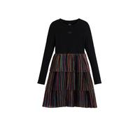 Desigual Vestido mezcla de colores / negro 110-116 mezcla de colores / negro