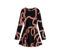 Desigual Vestido mezcla de colores / negro 110-116 mezcla de colores / negro