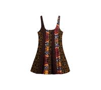 Desigual Vestido navy / marrón / azafrán / rojo oscuro 40 navy / marrón / azafrán / rojo oscuro