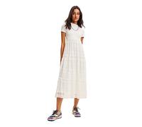Desigual Vestido para Mujer, Blanco, XL