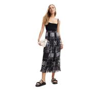 Desigual Vestido para Mujer, Negro, S