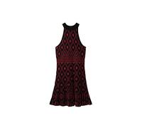 Desigual Vestido para Mujer, Rojo, L