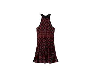 Desigual Vestido para Mujer, Rojo, L