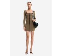 Desigual Vestido 'REPRIS_VEST_KIRKWALL 26SWVFX2' marrón 36 marrón