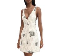Desigual Vestido sin Mangas de la colección Mujer, Blanco Roto, S