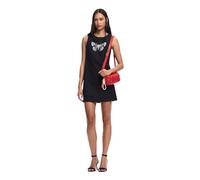 Desigual Vestido sin Mangas para Mujer, Negro, Large