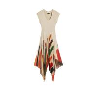 Desigual Vestido 'VEST_BRUSHES_LACROIX 26SWVK39' beige 34 beige