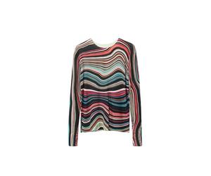 Desigual Woman Flat Knit Thin Gauge Pullover Sudadera, Material de Acabados, XL para Mujer