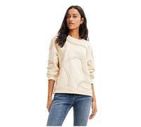 Desigual Woman Knit Sweat Long Sleeve Sudadera, Blanco, L para Mujer