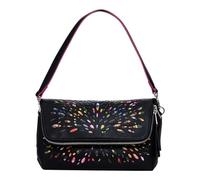 Desigual Across, Accesorios PU A TRAVÉS Body Bag para Mujer, Negro, Talla única