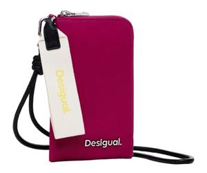 Desigual Women's Accessories - Cartera Plegable de Nailon, Color Rojo, Rojo, 20