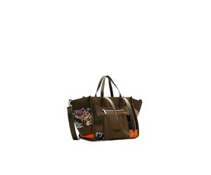 Desigual Women's Accessories Fabric Shopping Bag Green, verde