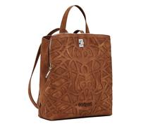 Desigual Women's Accessories - Mochila de poliuretano (tamaño pequeño), marrón, Einheitsgröße
