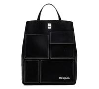 Desigual Women's Accessories - Mochila de Poliuretano (tamaño pequeño), Negro, Einheitsgröße