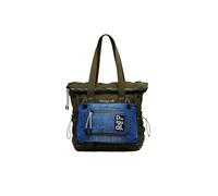 Desigual Women's Accessories - Mochila grande de nailon, verde, Einheitsgröße