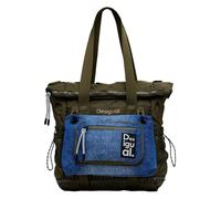 Desigual Women's Accessories - Mochila grande de nailon, verde, Einheitsgröße