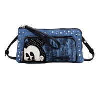 Desigual Mickey Denim Phone Bag Denim Dark Blue