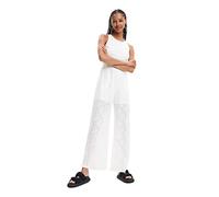 Desigual Women's Lua 1001 - Pantalones Informales, Color Blanco, Blanco, S