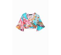Desigual Top_landes 1000 Conjunto de Bikini, Blanco, L para Mujer