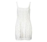 Desigual Vestido Vest_Newcastle 1000 Blanco – Talla S para mujer