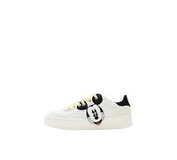Desigual Zapatillas de Mujer Fancy_Mickey, Blanco, 41 EU