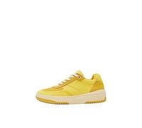 Desigual Zapatillas de Mujer Metro Monocolor, Amarillo, 36 EU