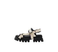 Desigual Zapatillas de Road_Sandalia, Mujer, Negro, 37 EU