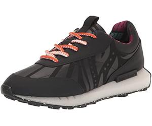 Desigual Zapatillas Deportivas para Mujer, Estilo Retro 2000, Color Negro, Negro, 36 EU