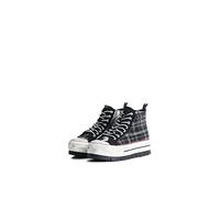 Desigual Zapatillas para Mujer Crush_bn 2000 Black, Negro, 39 EU