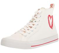 Desigual Shoes_Beta_Heart, Zapatillas Mujer, Blanco, 40 EU