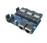 Desikixudy 10/100M interruptor POE salida inversa 12V fuente de alimentación para Epon y Gpon 3 puertos alimentación RPOE 12V-24V fácil de usar sin adaptador