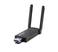 Desikixudy Adaptador WiFi USB Chip 2.4G/5G Adaptador WiFi USB Doble Banda 1300MbpsUSB WiFi Dongle USB 3.0 Antena Receptor Tarjeta Red Módulo WiFi para PC