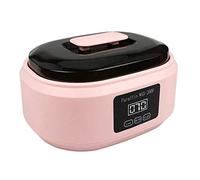 Desikixudy Calentador de la máquina de depilación LCD Máquina de depilación SPA Pies para el cuerpo Depiladora Calentador de de parafina Enchufe de la UE Rosa