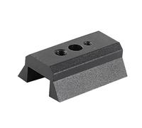 Desikixudy Placa con guía de básica para búsqueda de telescopio espaciador soporte para telescopio astronómico guía de accesorios guía de de,negro