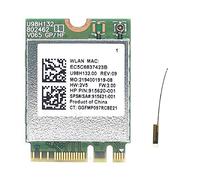 Desikixudy RTL8821CE 802.11AC 1X1 Wi-Fi + Tarjeta Adaptador Combinado BT 4.2 915621-001 Tarjeta Netowrk Wireless para ProBook Serie 450 G5
