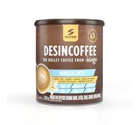 Desincoffee SuperCafé Sin Azúcar | Bebida energética con colina, cromo y café de liberación lenta | Ideal para antes del ejercicio - Sabor Vanilla Latte