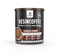 Desincoffee SuperCafé Sin Azúcar | Café de acción prolongada con ingredientes activos para un impulso natural | Perfecto para el día a día - Sabor Extreme Espresso