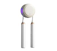 Desinfectante de Cepillo de Dientes Inteligente esterilización Ultravioleta Universal Secado por Aire Caliente eléctrico Conveniente pequeño Cuidado Oral sin perforación de Doble Pared (Blanco)