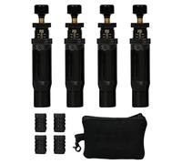 Desinflador automático de neumáticos: desinflador rápido y herramienta de inflado 4x4 | Deflatores de aire ajustables con parada automática, perfectos para vehículos todoterreno y aventureros